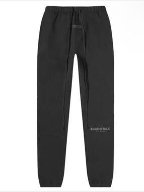 Fear of God Essentials Black Sweatpants NWT XS